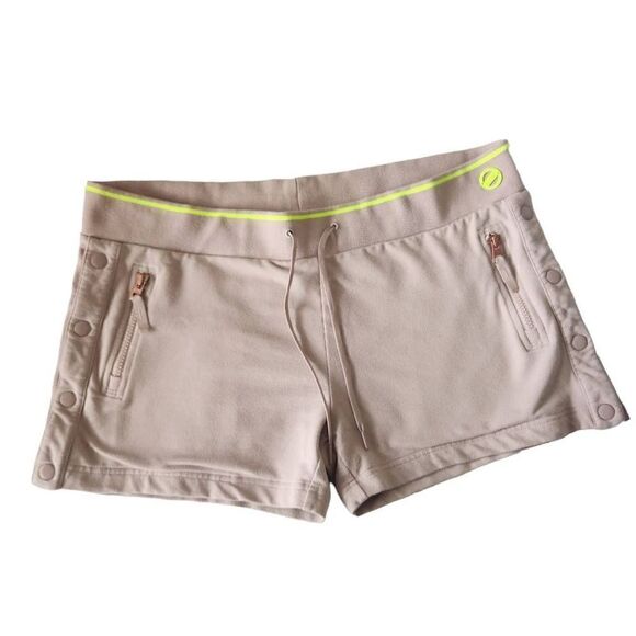 Adidas Stella McCartney Shorts Womens Large Tennis  Button Up Dress Short Runnin - Picture 1 of 6